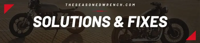 header banner image that says "solutions & fixes" in white text