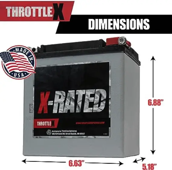 3. HDX30L OEM Harley Replacement Battery