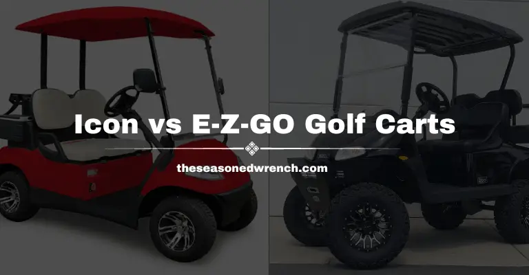 Icon vs EZGO Golf Carts: Are They Even Comparable?