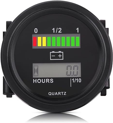 my favorite 48v digital battery meter for golf carts