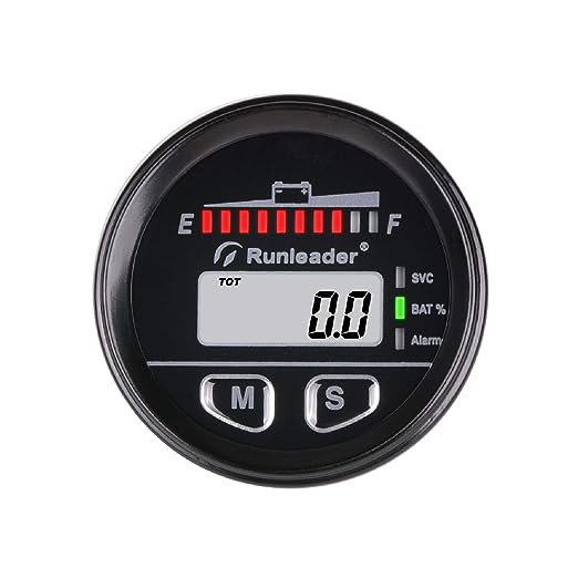 Runleader 48v Digital Battery Monitor Product Image as my second suggestion