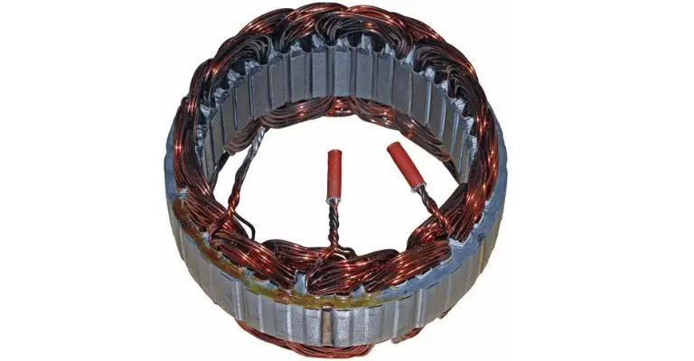 Here's an example of a new motorcycle stator that has never been installed