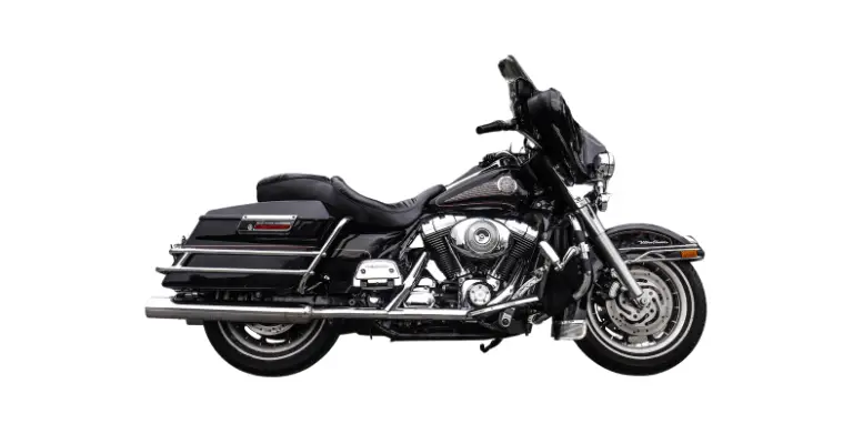 Here's an example of a 2000 Harley Davidson Electra Glide Ultra Classic with a fork mounted fairing.