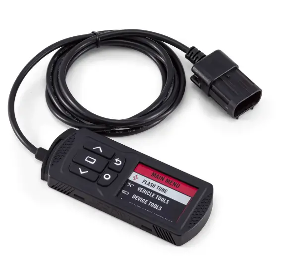 Coming in at number three, pictured is the Dynojet Power Vision 3, also compatible with most Harley Davidson models.