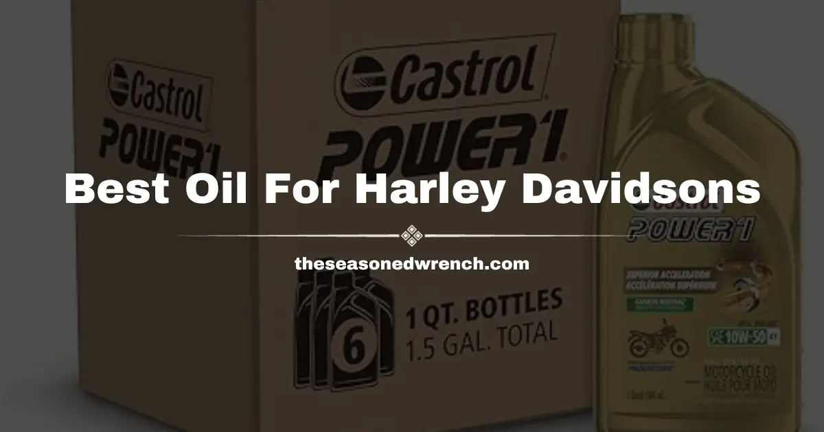 The Best Oil For Harley Davidson Motorcycles Gets Revealed