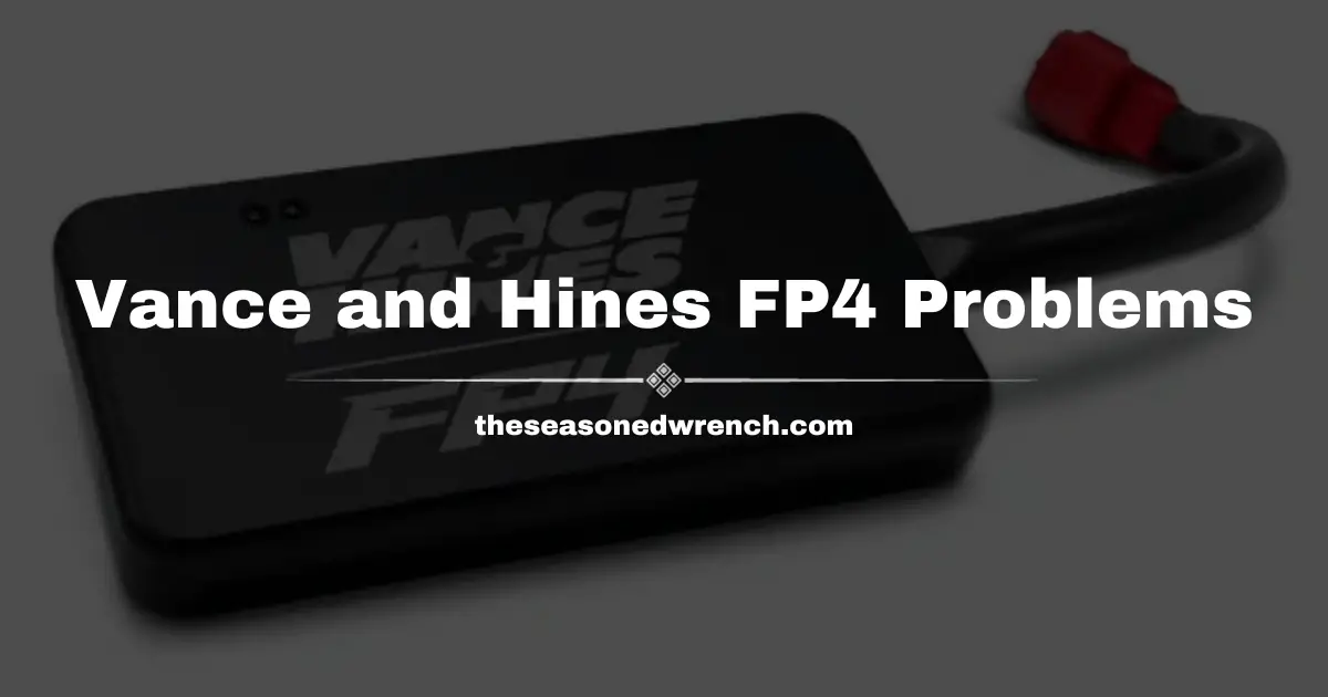 Annoying Vance and Hines FP4 Problems To Be Aware Of