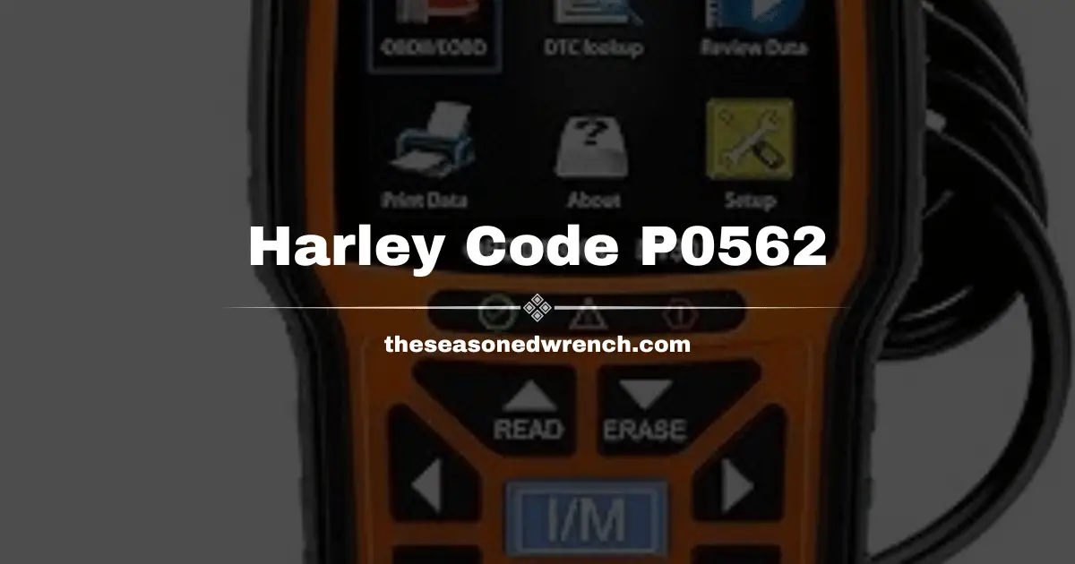 Harley Code P0562 Gets Completely Explained