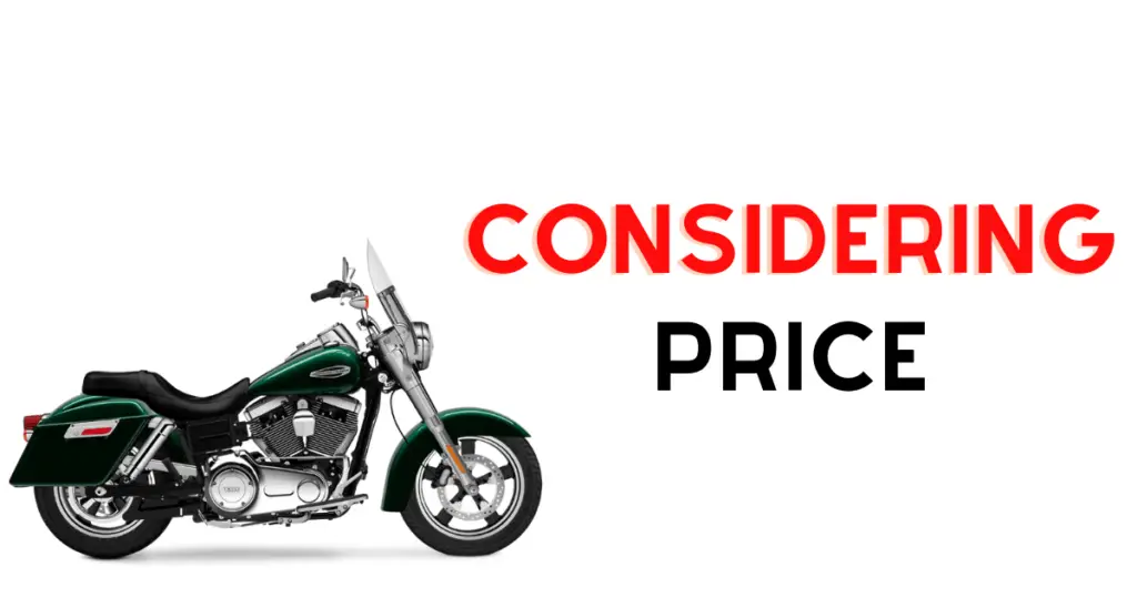A green Switchback infographic comparing the price against the Road King model