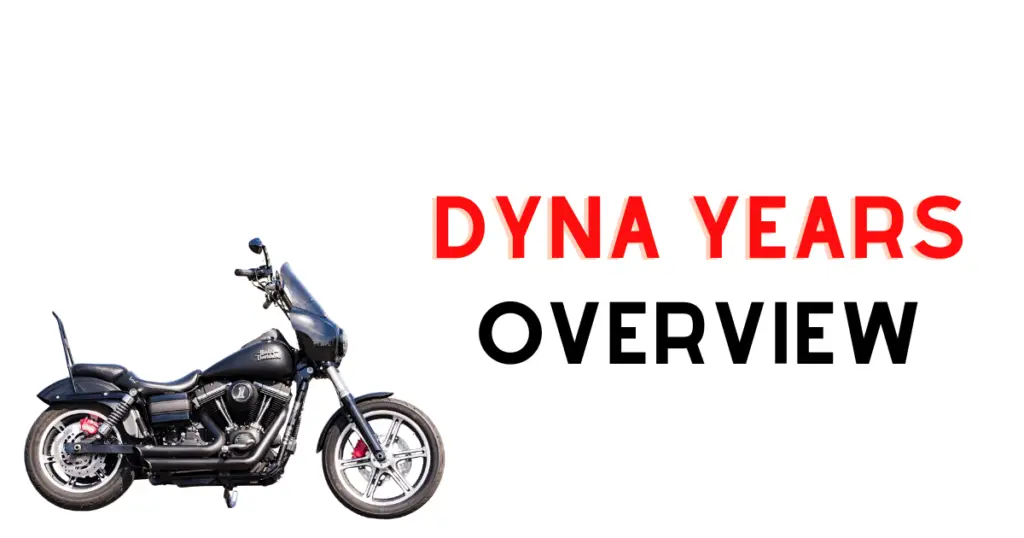 Custom infographic introducing the discussion of what years the Dyna was made and its historical significance