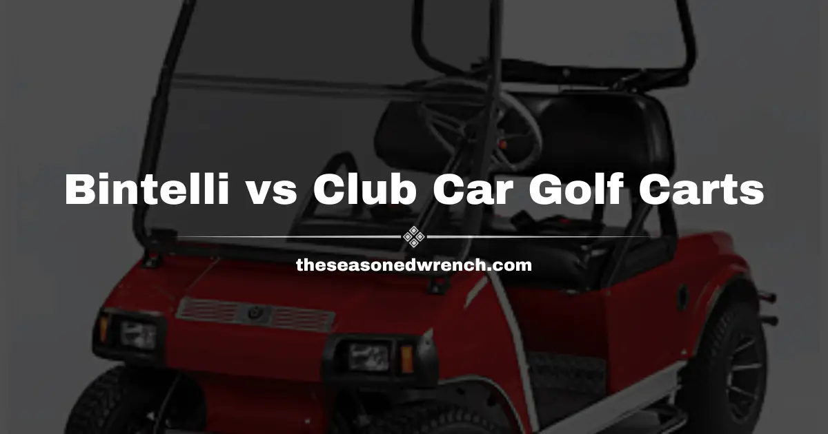 Bintelli vs Club Car: Comparing High-Performance Golf Carts