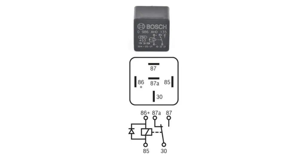 Starter relay wiring diagram