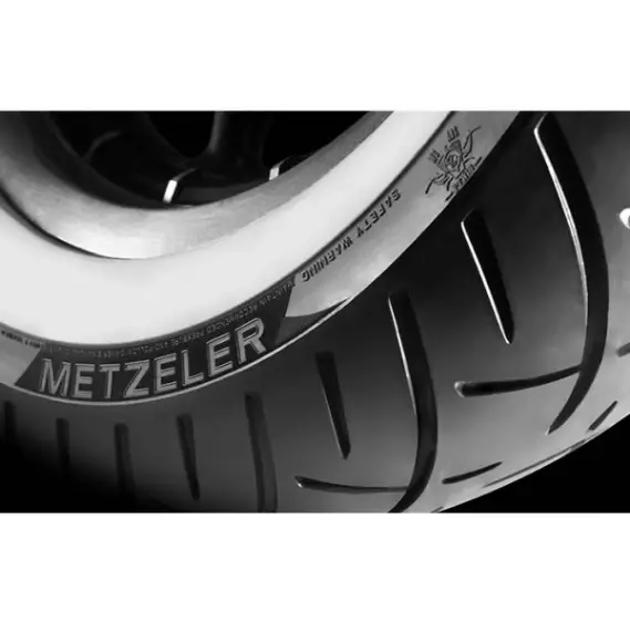 Close up image of a Metzeler ME888 Rear Tire