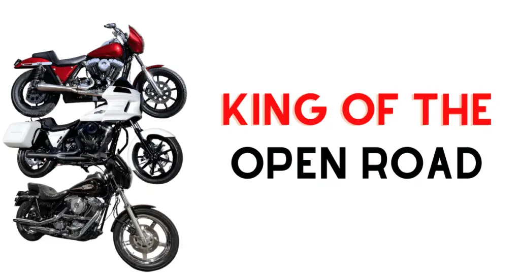 Custom infographic comparing the FXR, FXRS, and FXRT to open the discussion about their performances on the open road