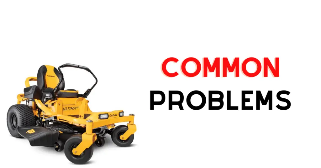 Example of a Cub Cadet ZT1 50 to begin the conversation about the common problems it experiences