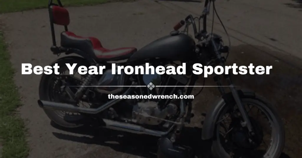 Example of one of the best years for the Ironhead Sportster
