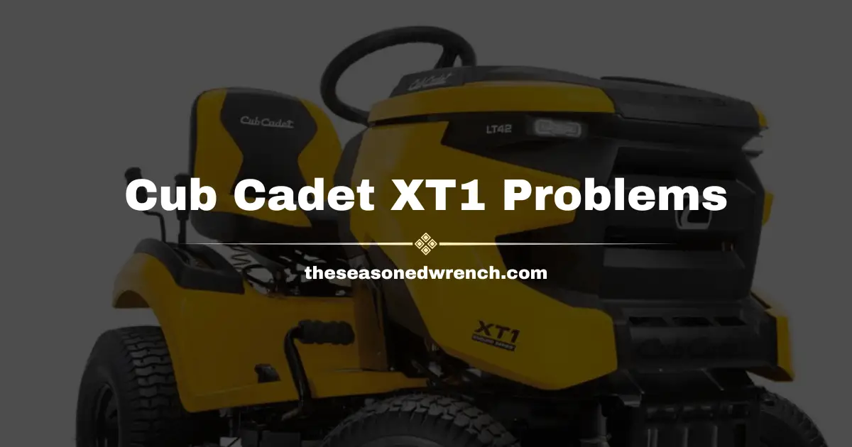 Cub Cadet XT1 Problems: Common Issues and Solutions