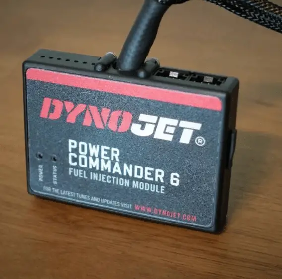 Example of the Dynojet Power Commander 6 Fuel Injection Module