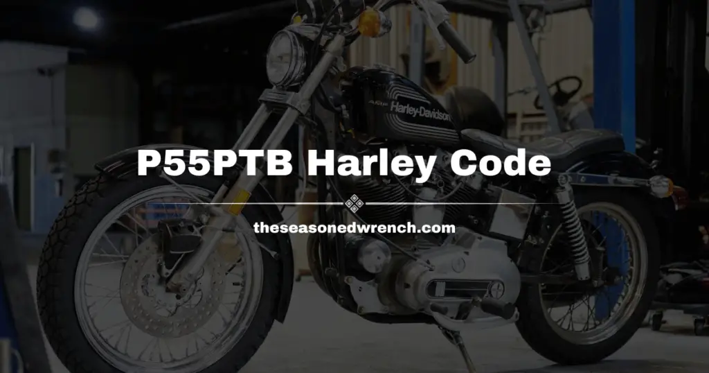 Example of a Harley Softail Classic that is experiencing the P55PTB code often found in Harley Davidson motorcycles