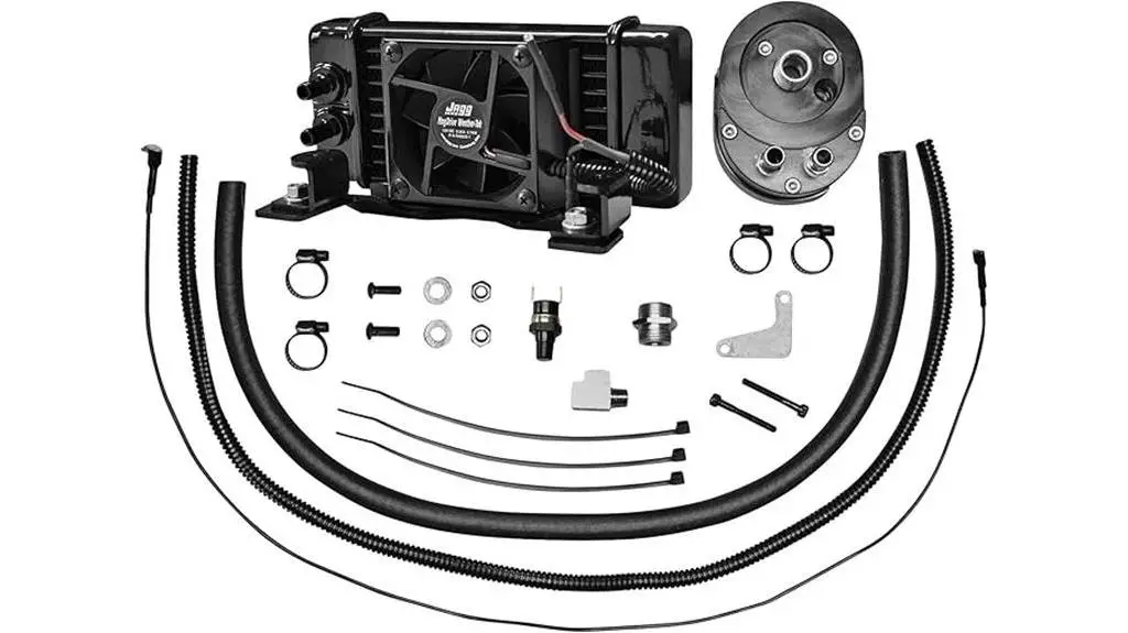 harley davidson oil cooler system