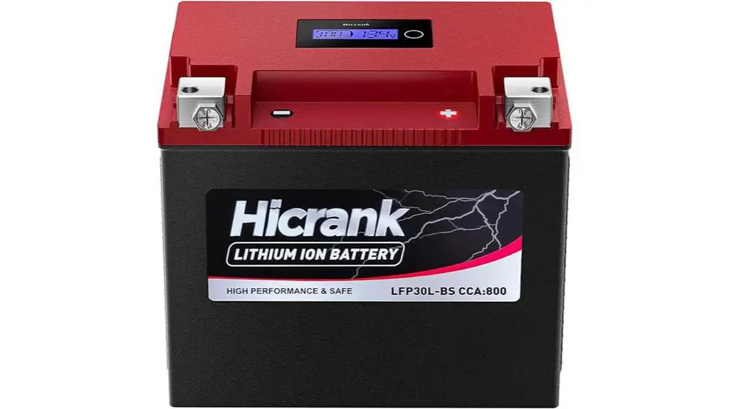 high performance lithium battery