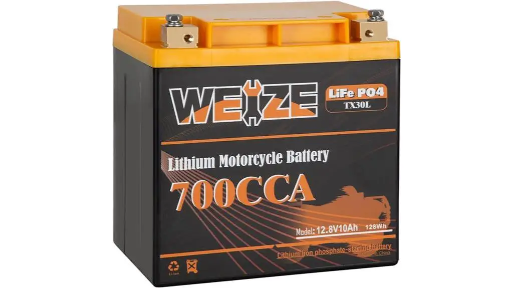 high performance motorcycle battery