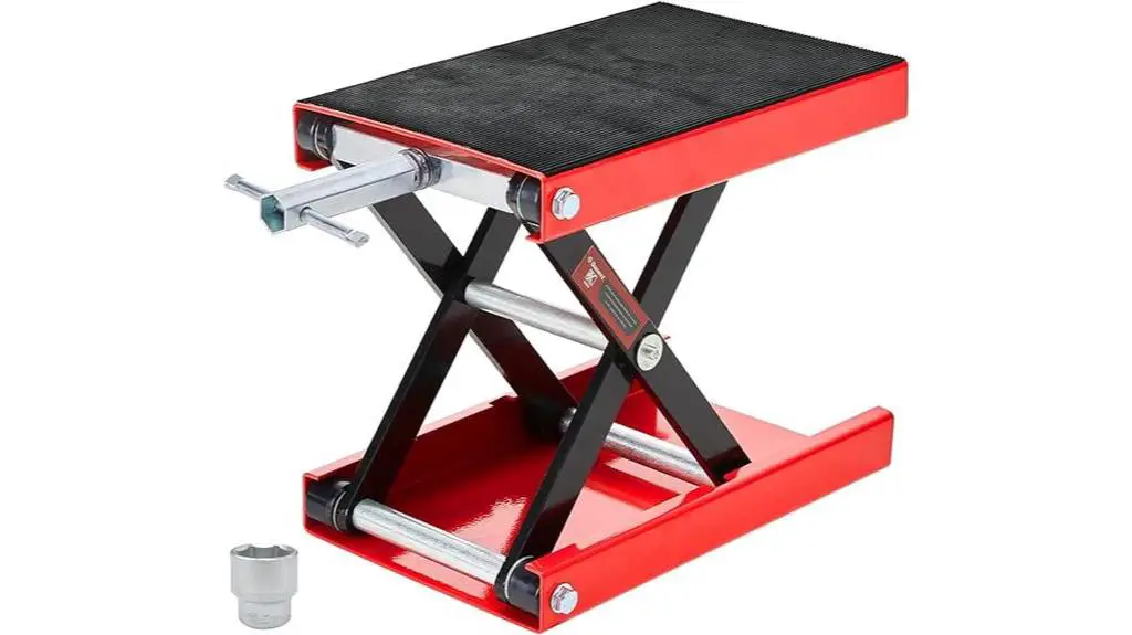 motorcycle lift scissor jack