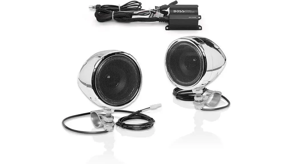 motorcycle speakers and amplifier