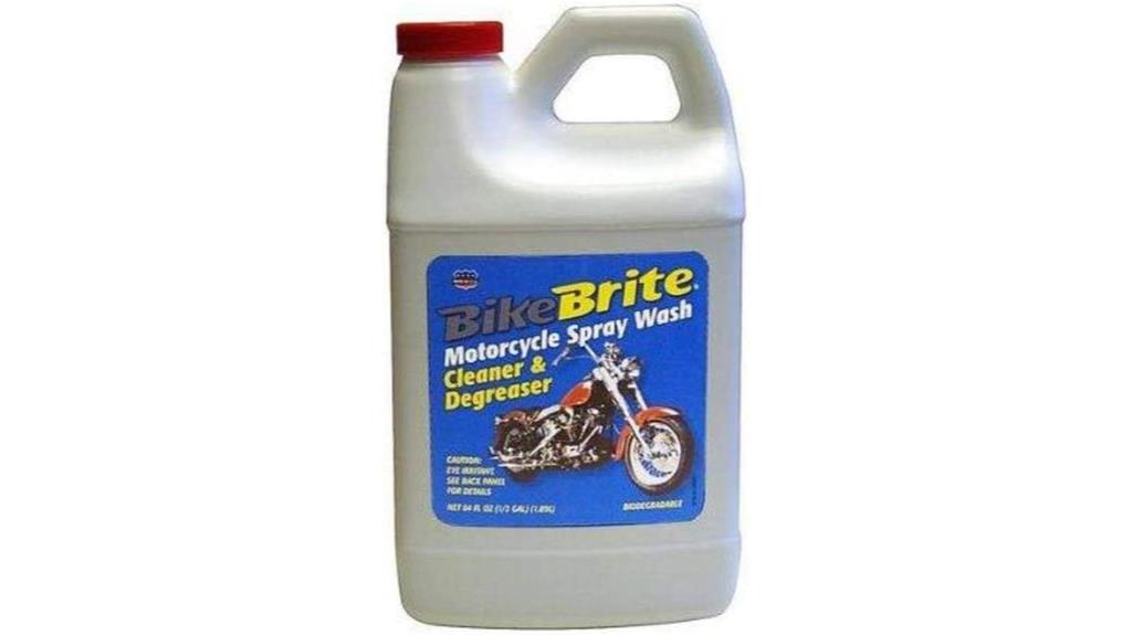 motorcycle wash and degreaser