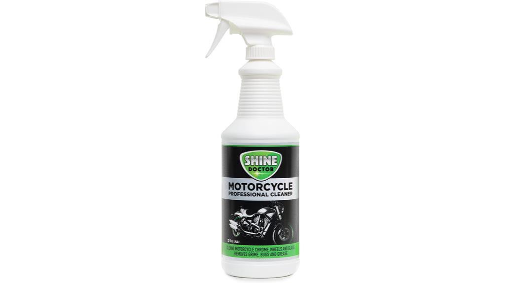 protective cleaner for motorcycles