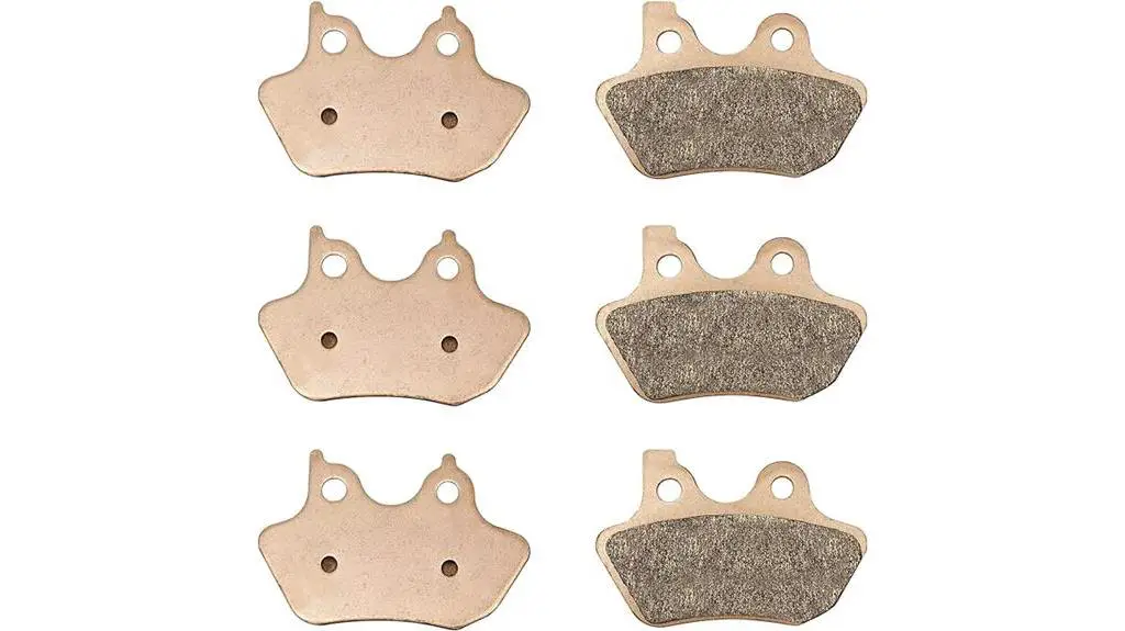 sintered brake pads harley