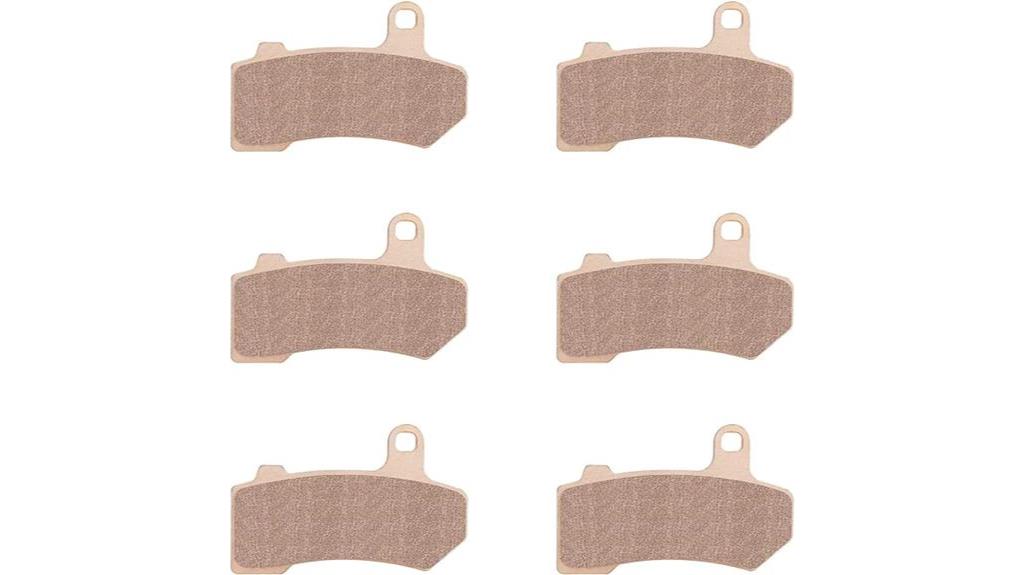 sintered brake pads harley