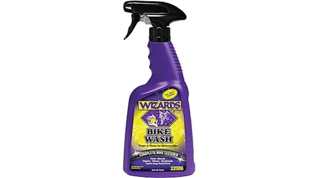 wizard s motorcycle cleaning solution