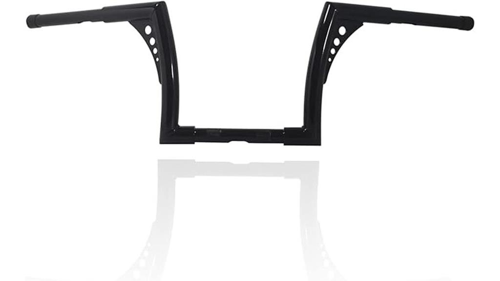 10 inch batwing handlebars