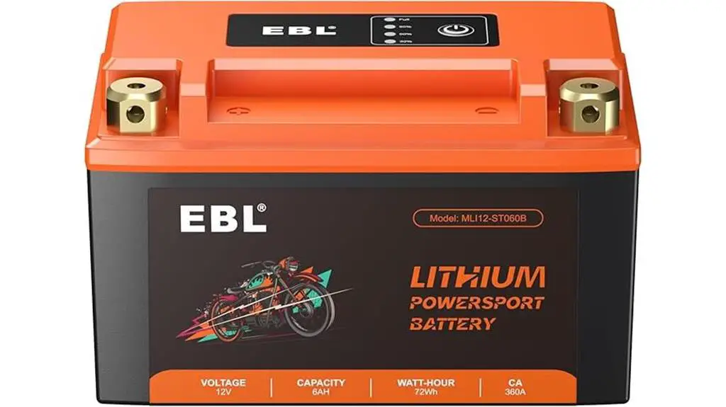 12v lithium motorcycle battery