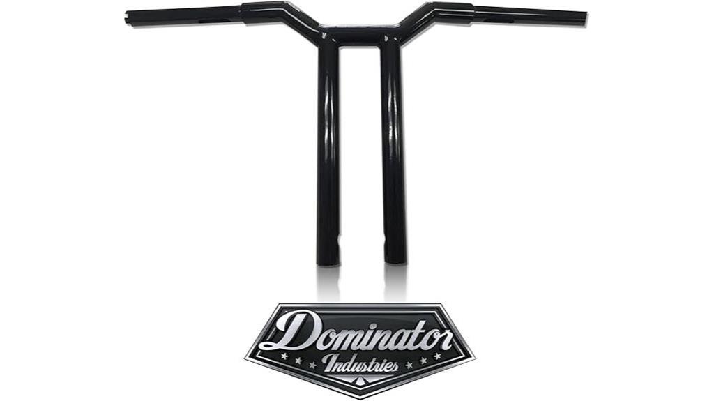 14 gloss black handlebar