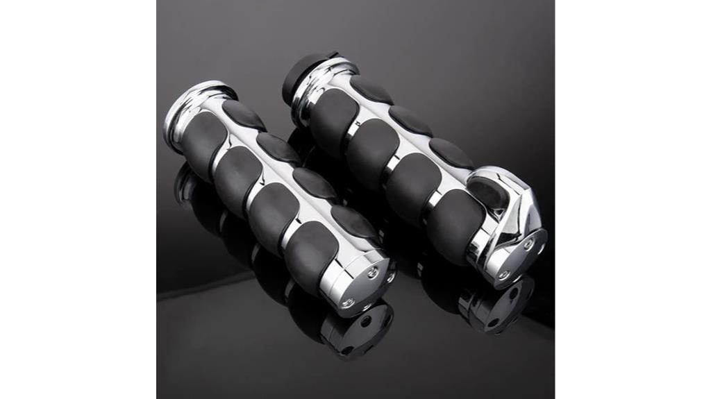 1 inch chrome grips