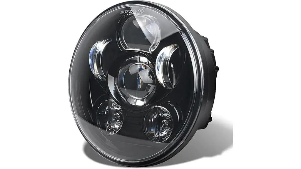 5 75 led harley headlight