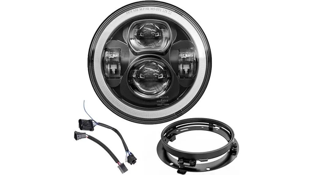 7 inch led headlight