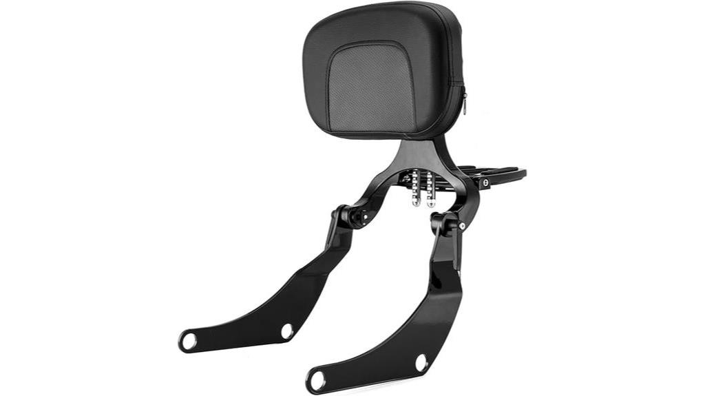 adjustable backrest for harley