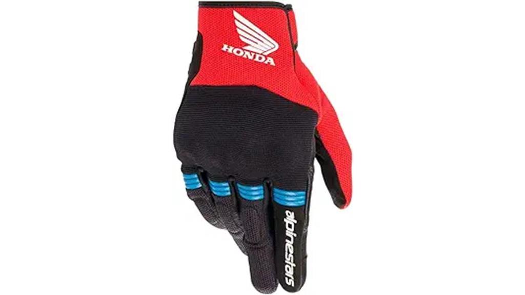 alpinestars honda copper gloves