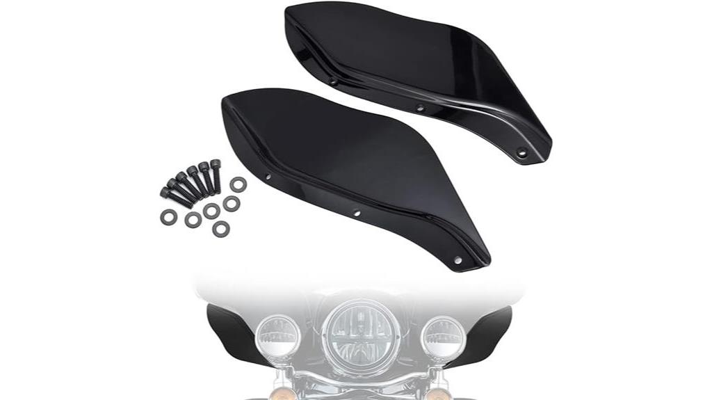 amazicha black fairing deflectors