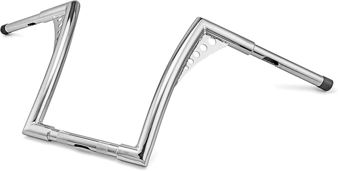 ape hanger handlebar chrome