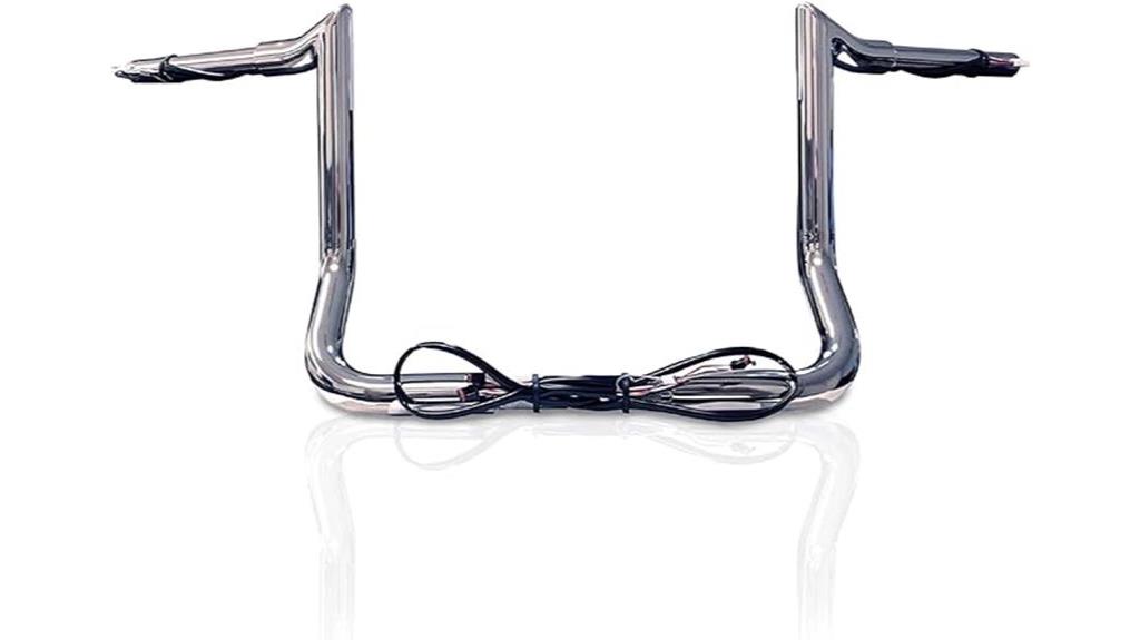 ape hanger handlebar chrome