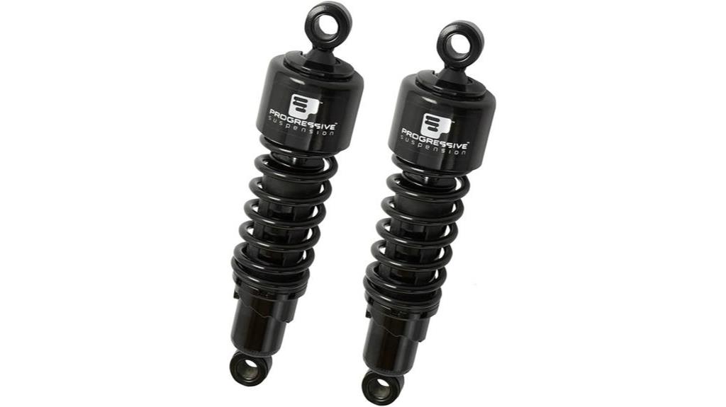 black 13 5in progressive shocks