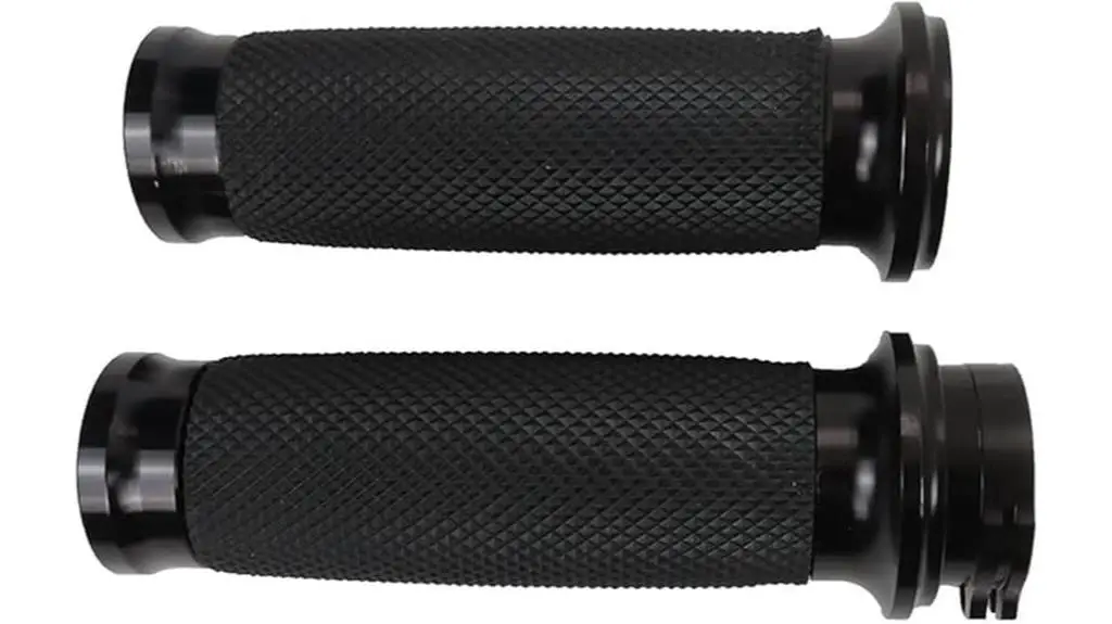 black handlebar grips compatible