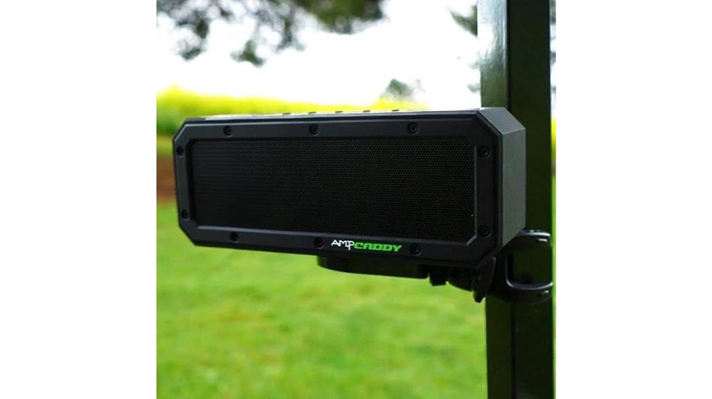 bluetooth golf speaker mount