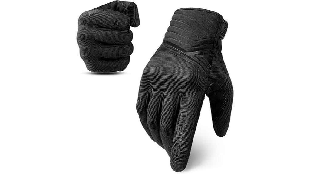 breathable mesh motorcycle gloves