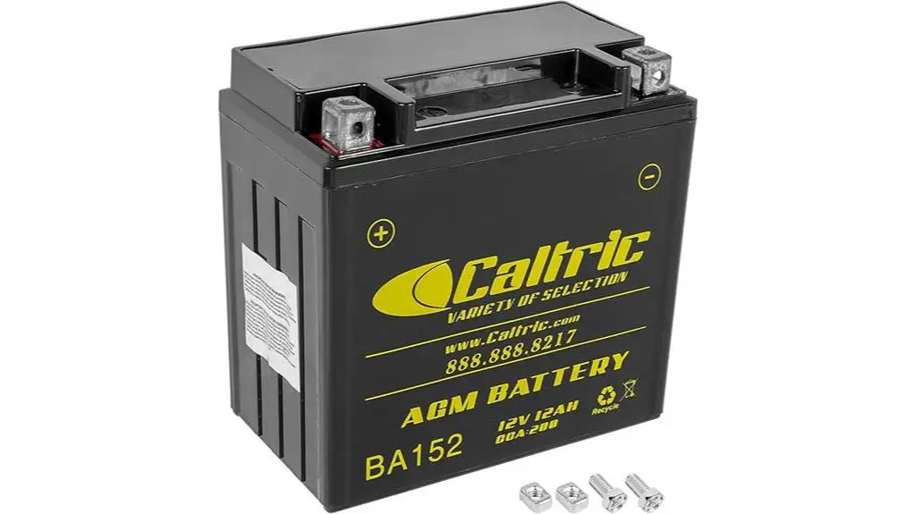 caltric agm battery v rod