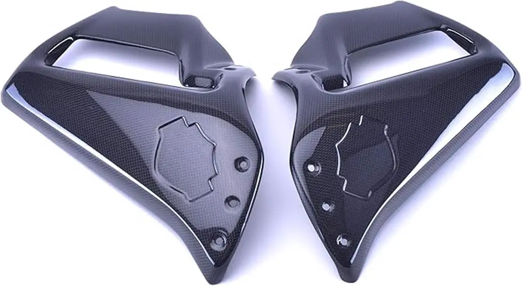 carbon fiber side fairings