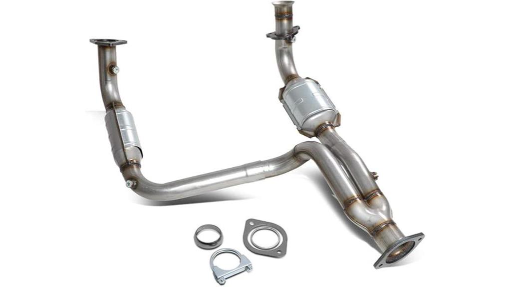 catalytic converter y pipe replacement